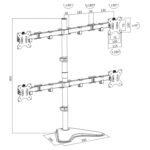 Logilink nosač za cetiri monitora BP0046 - Image 2