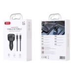 XO BCC18 FM Transmitter Bluetooth + Car charger + Type-C cable - Image 3