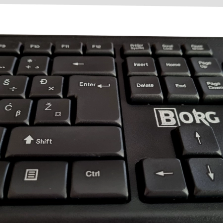 BORG Tastatura KB03 BH layout - Image 3