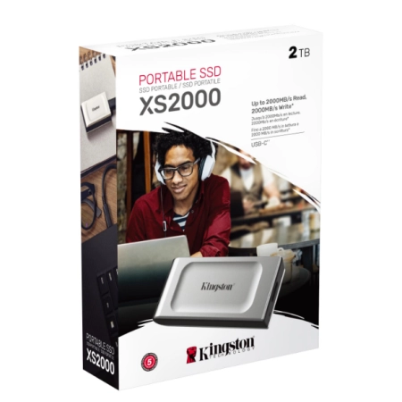 Kingston SSD 2TB External XS2000 - Image 3