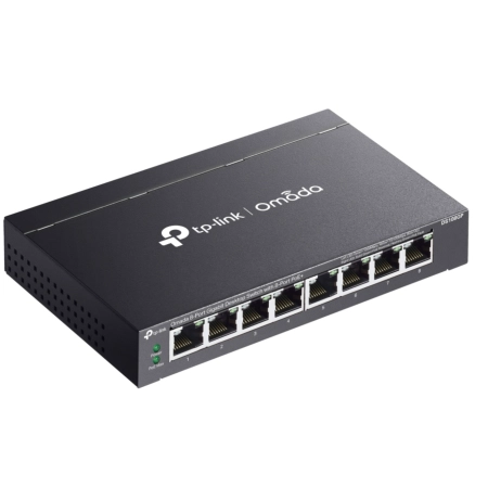 TP-Link DS108GP Omada Switch 8x10/100/1000 with 8-Port PoE+ - Image 3