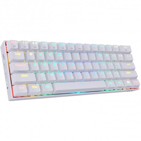 ReDragon - Gaming Mehanička Tastatura RGB Draconic Pro K530 RS Bluetooth White