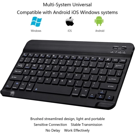 JITE Tastatura BT-01 Bluetooth Black - Image 2