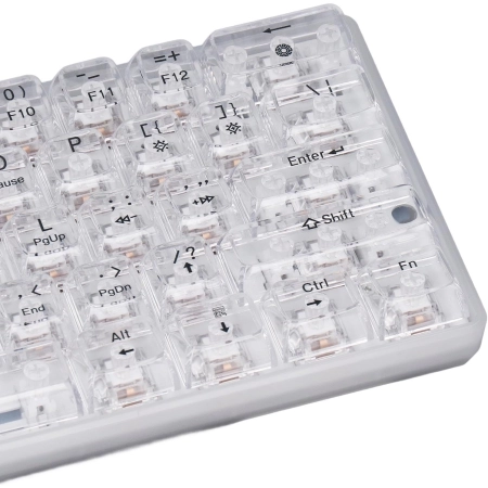 JITE Gaming Mehanička Tastatura G-61 RGB Wireless Transparent - Image 3
